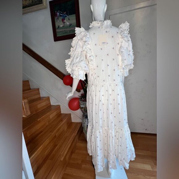 Magali Pascal Dobby Printed Midi Dress - Picture 6 of 10